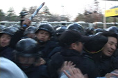 2004. 11. 29 국회 고공농성 지지집회