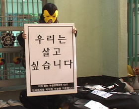 "더 이상 죽는 아이들이 없도록"
