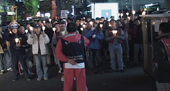 2004. 11. 30 국회 크레인 농성 지지문화제