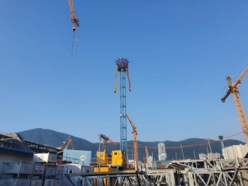 조선소 하청노동자, 세번째 고공농성 돌입